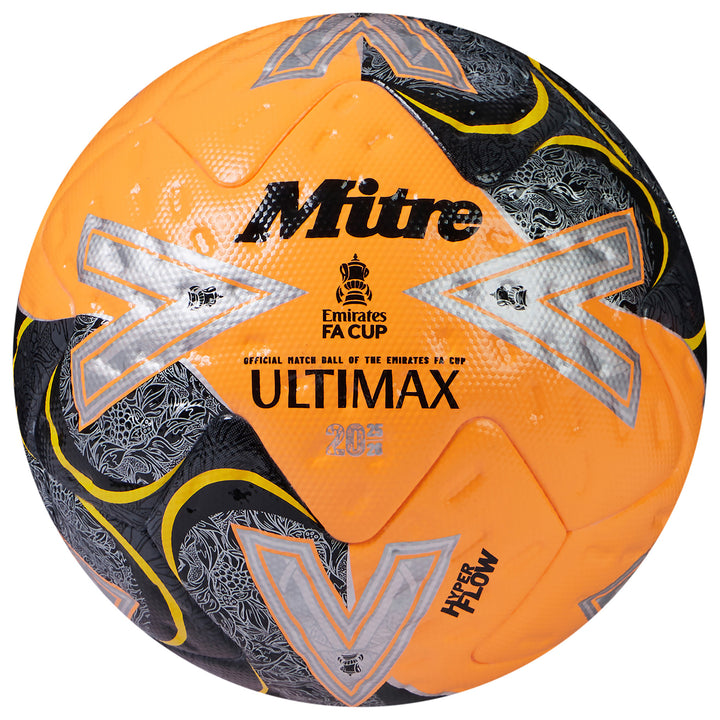 Mitre Ultimax Pro Fluo FA Cup 25/26 Official Match Football