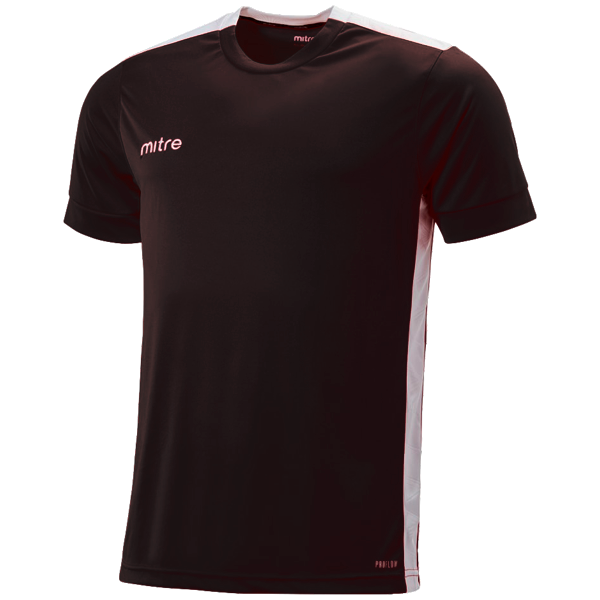 Mitre Charge Jersey - BLK/WHT