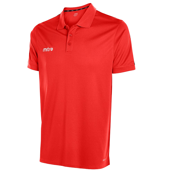 Mitre Edge Polo - SCARLET