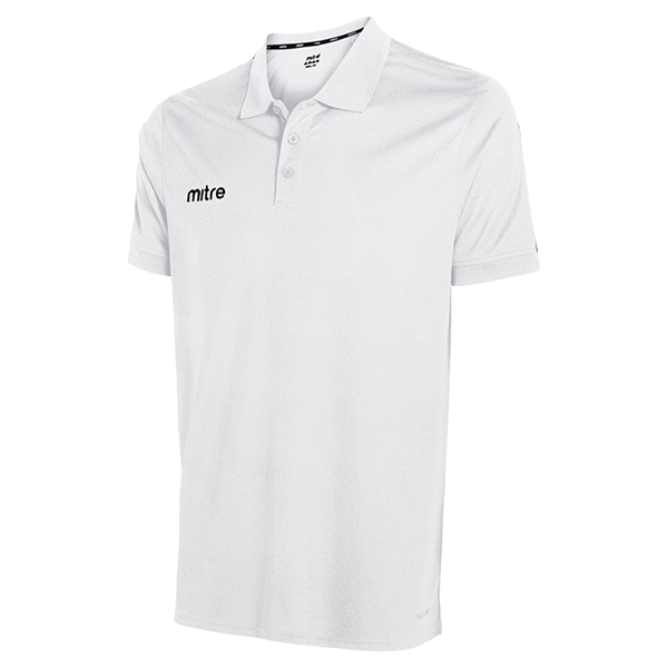 Mitre Edge Polo - WHITE