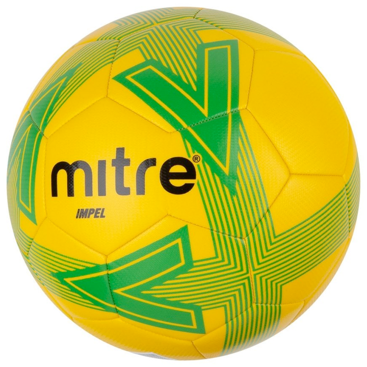 Mitre Impel One Football Yellow/Lime