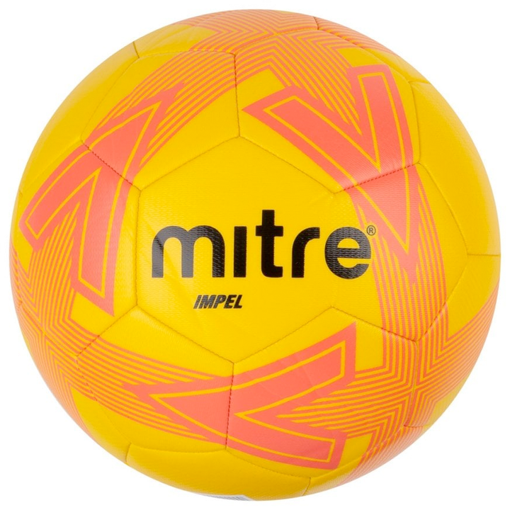 Mitre Impel One Football Yellow/Pink