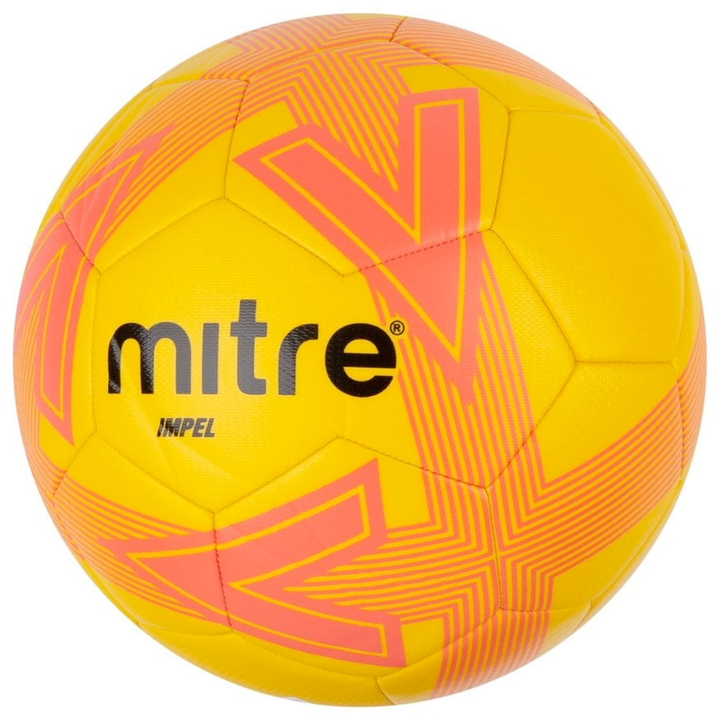 Mitre Impel One Football Yellow/Pink