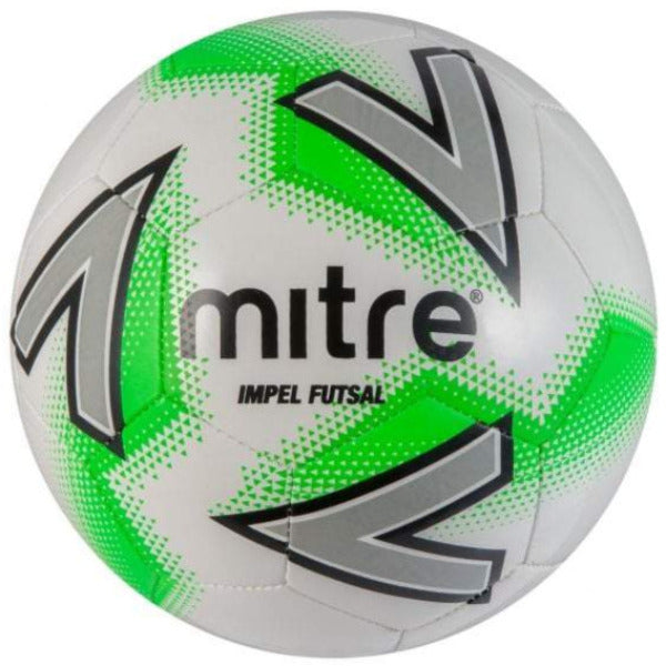 Mitre Impel Futsal Ball - White/Green