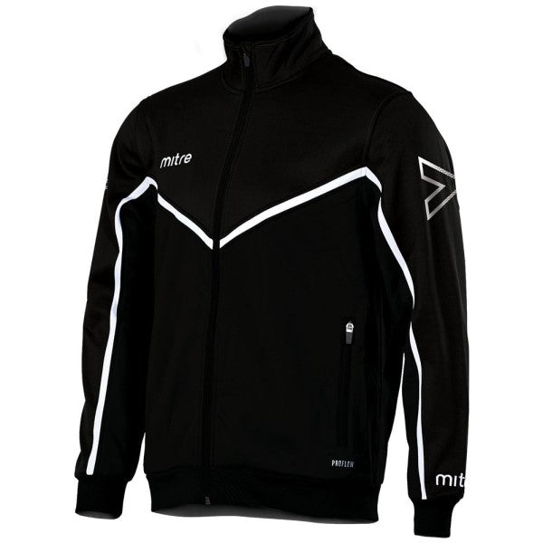 Mitre Primero Track Jacket - BLK/WHT