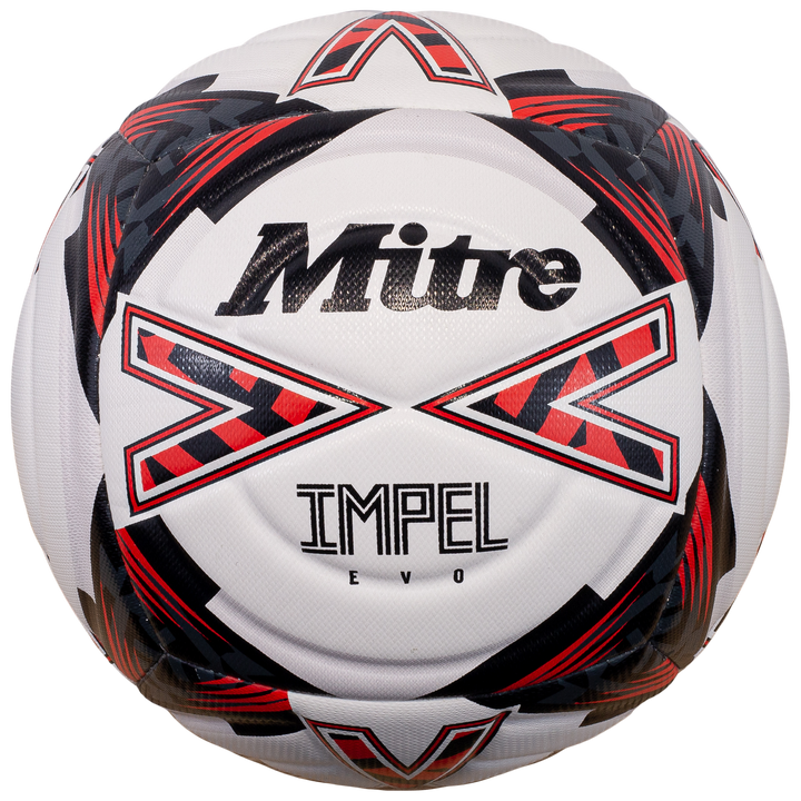 Mitre Impel Evo 24 football - White/Black/Red