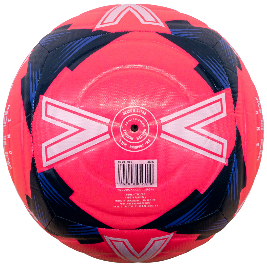 Mitre Impel One 24 football - Pink/White