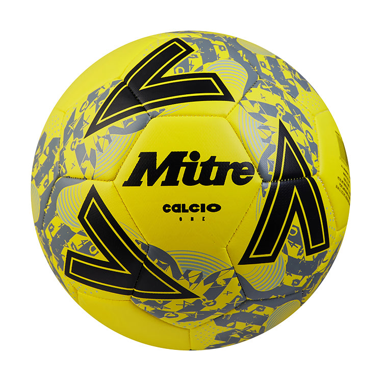 Mitre Calcio 24 Soccer Ball - Yellow/Black