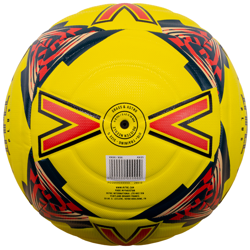 Mitre Impel Plus 24 football - Yellow/Red