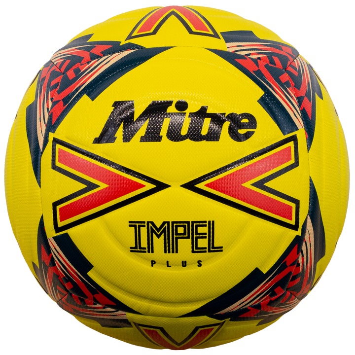 Mitre Impel Plus 24 football - Yellow/Red