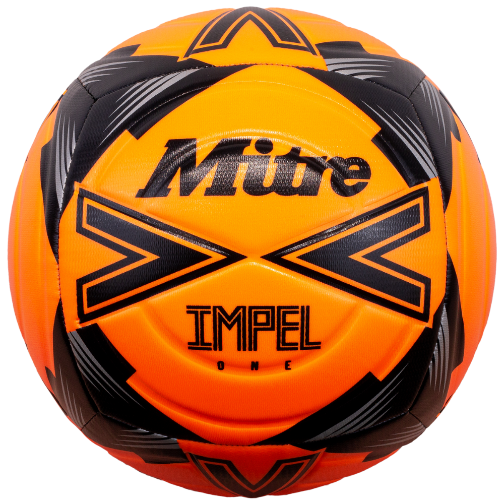 Mitre Impel One 24 football - Orange/Black