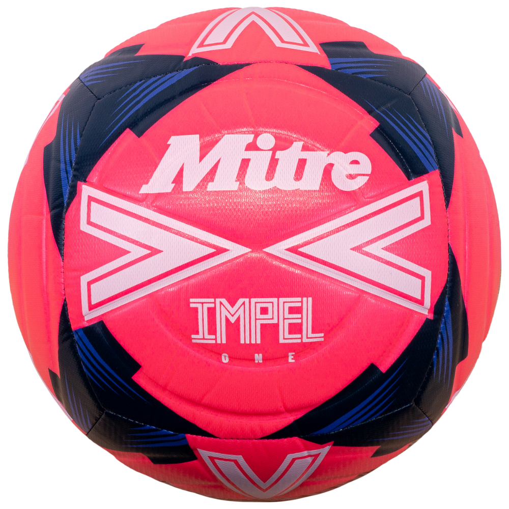 Mitre Impel One 24 football - Pink/White