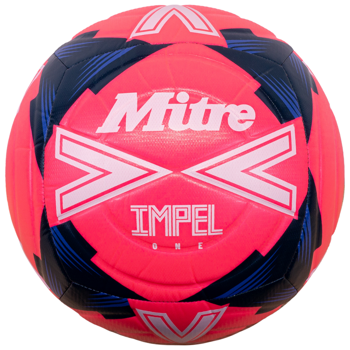 Mitre Impel One 24 football - Pink/White