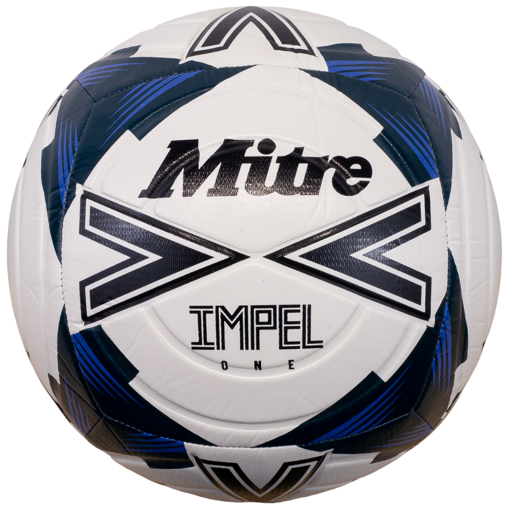 Mitre Impel One 24 football - White/Blue