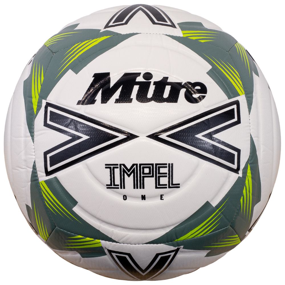 Mitre Impel One 24 football - White/Green