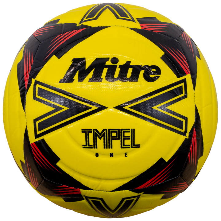 Mitre Impel One 24 football - Yellow/Red