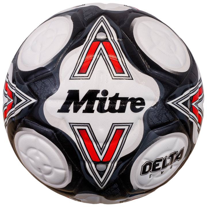 Mitre Delta Evo 24 football - White/Red