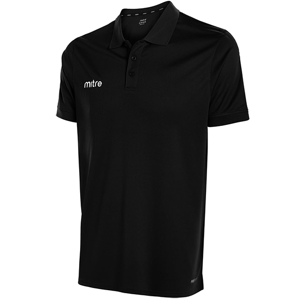 Mitre Edge Polo - BLACK