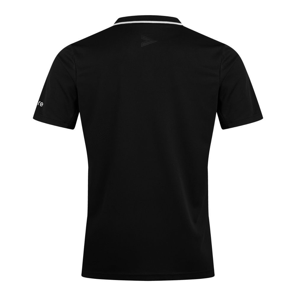 Mitre Delta Plus Polo Shirt Black/White