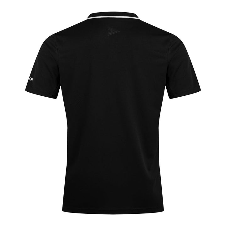 Mitre Delta Plus Polo Shirt Black/White