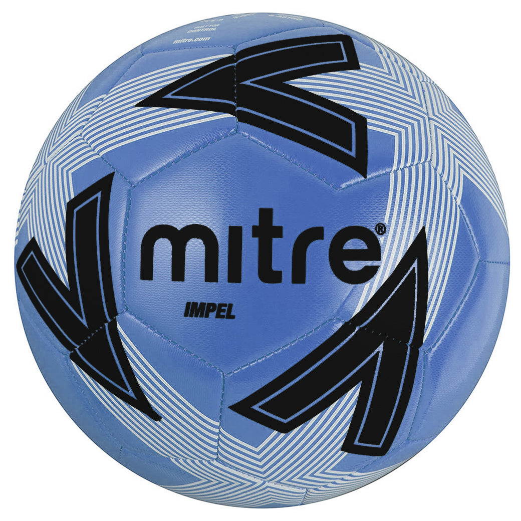 Mitre Impel One Football Blue/White